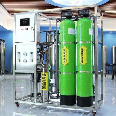 250LPH 500LPH 1000LPH Reverse Osmosis Water Purifier Water Purification System Industrial Filtration Groundwater Municipal
