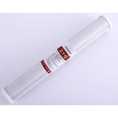 CTO Activated Carbon Block Filter Cartridge for RO System Water Purification in Outdoor Household Car RV Hotel Applications