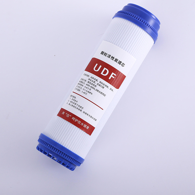 Premium 10-Inch UDF Activated Carbon Block Cartridge Premium Carbon Filter for Outdoor Household Car RV Hotel Water Purifiers