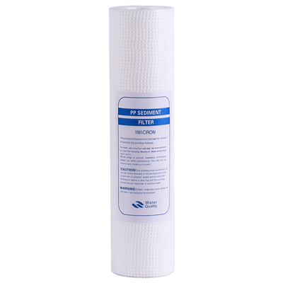 Activated Carbon Water Filter Cartridge 1 Micron/5 Micron PP Sediment Pre-Filtration Outdoor Household Car RV Reverse Osmosis