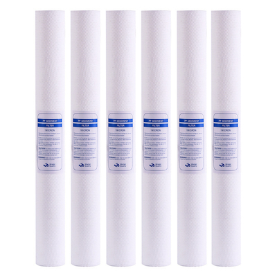 Activated Carbon Water Filter Cartridge 1 Micron/5 Micron PP Sediment Pre-Filtration Outdoor Household Car RV Reverse Osmosis