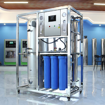 Commercial Water Purifier Reverse Osmosis 250LPH 500LPH Industrial Water Treatment Machinery Reverse Osmosis System Ro Filter