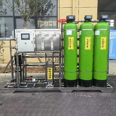 250/500/1000lph Reverse Osmosis Water Purification System Industrial Pure Water Treatment Equipment Water Filter System RO Plant