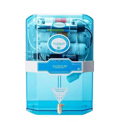 75gpd Electric Reverse Osmosis Water Filter System Plastic RO Purifier for Household Drinking RO Water Filter