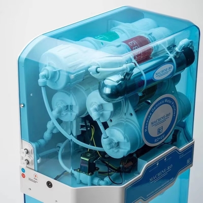 75gpd Electric Reverse Osmosis Water Filter System Plastic RO Purifier for Household Drinking RO Water Filter