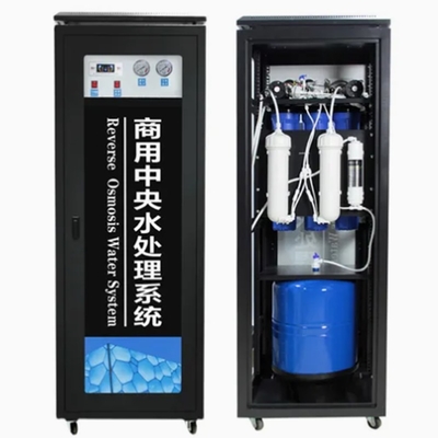 Commercial 5-Stage Home Reverse Osmosis Water Purifier System 1200 GPD 220v Carbon PP Filter Media for Water Treatment