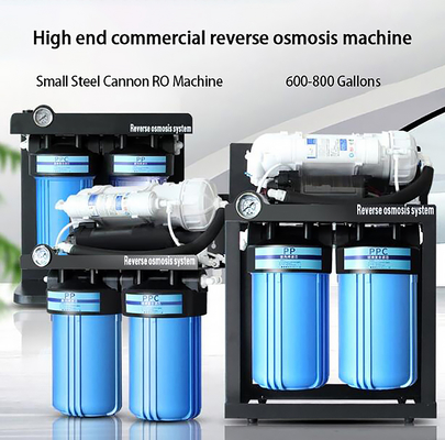 2000gpd 220V Reverse Osmosis Water Purifier 1-Year Warranty Drinking Tap Water Filter Pump Core for Milk Tea Shops