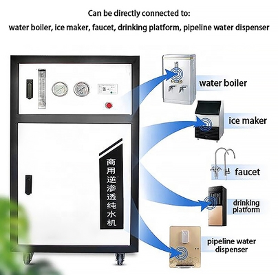 400gpd 800gpd Reverse Osmosis RO 5 Stage Mineral Commercial RO Filter Drinking Water Purifier Osmosis Water Filter System